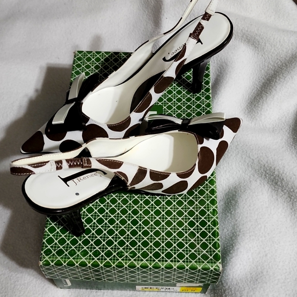 J.Renee' , 8 1/2, Choc&White